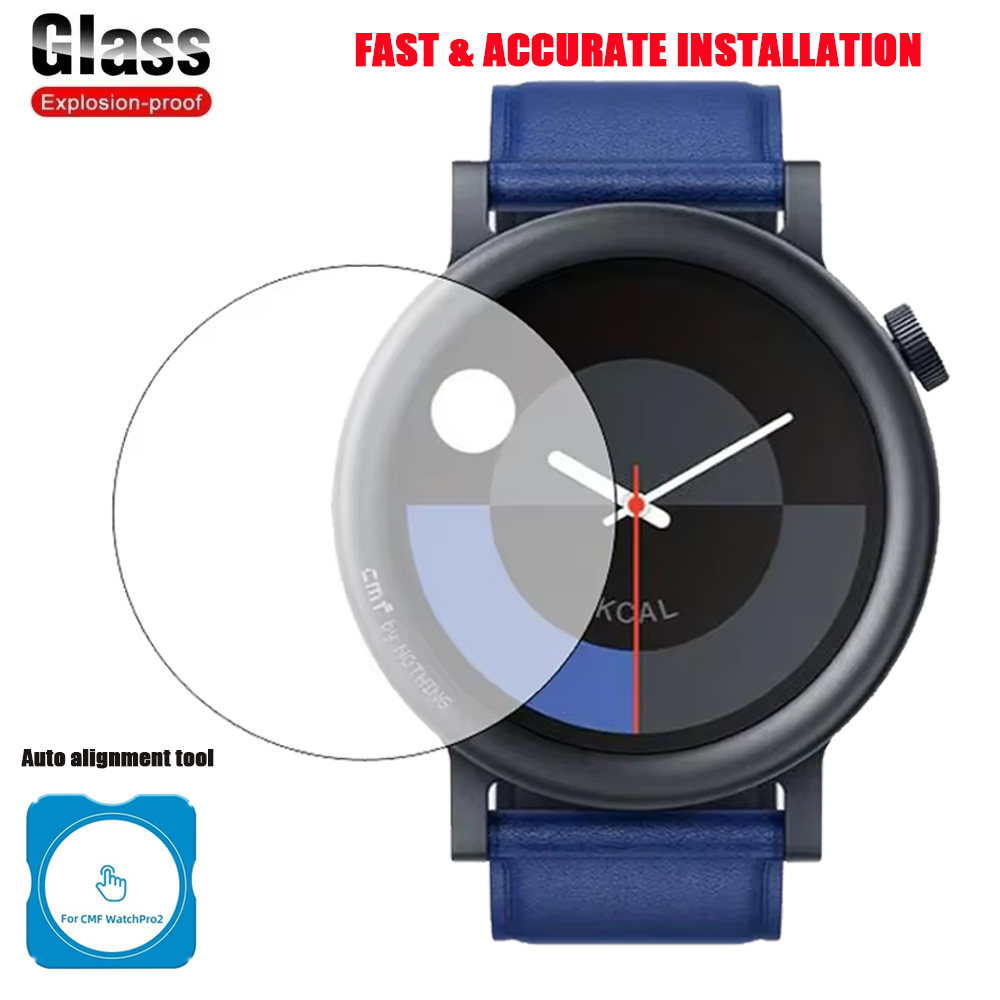 Glass Protector Auto - Vidrio templado para reloj CMF Watch