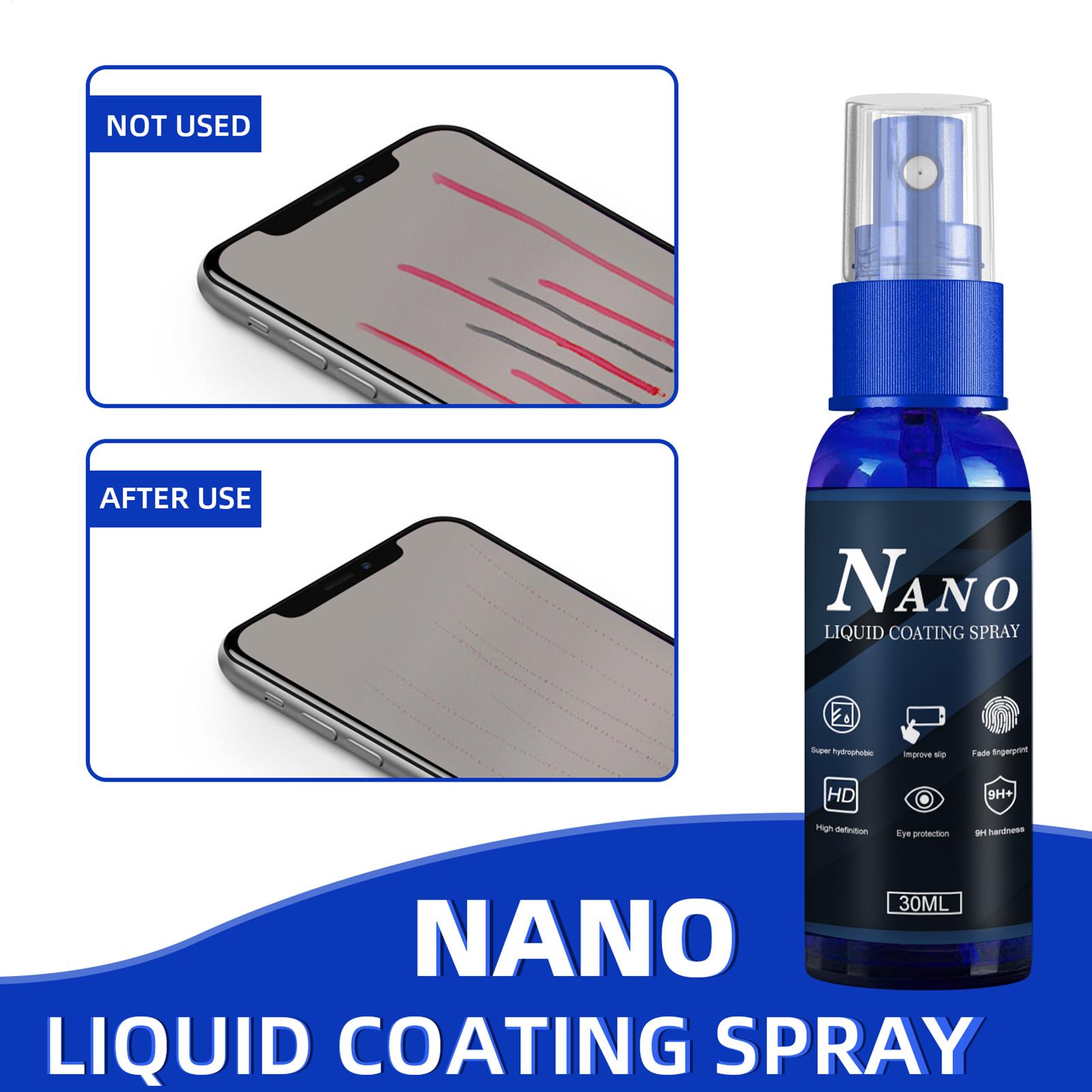 Oleophobic Coating Spray - Spray de protección con revestimiento antiarañazos,