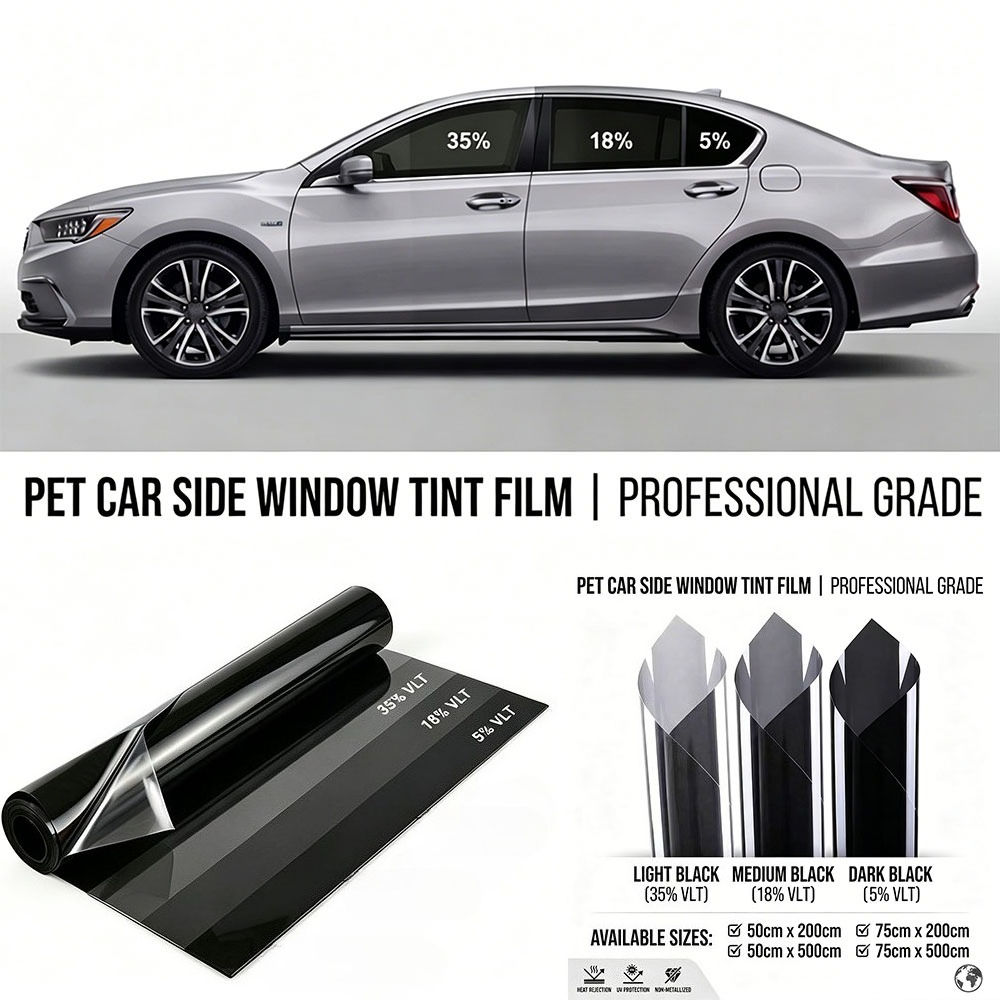Glass Protector Auto - Película de Vinilo para Ventanas de