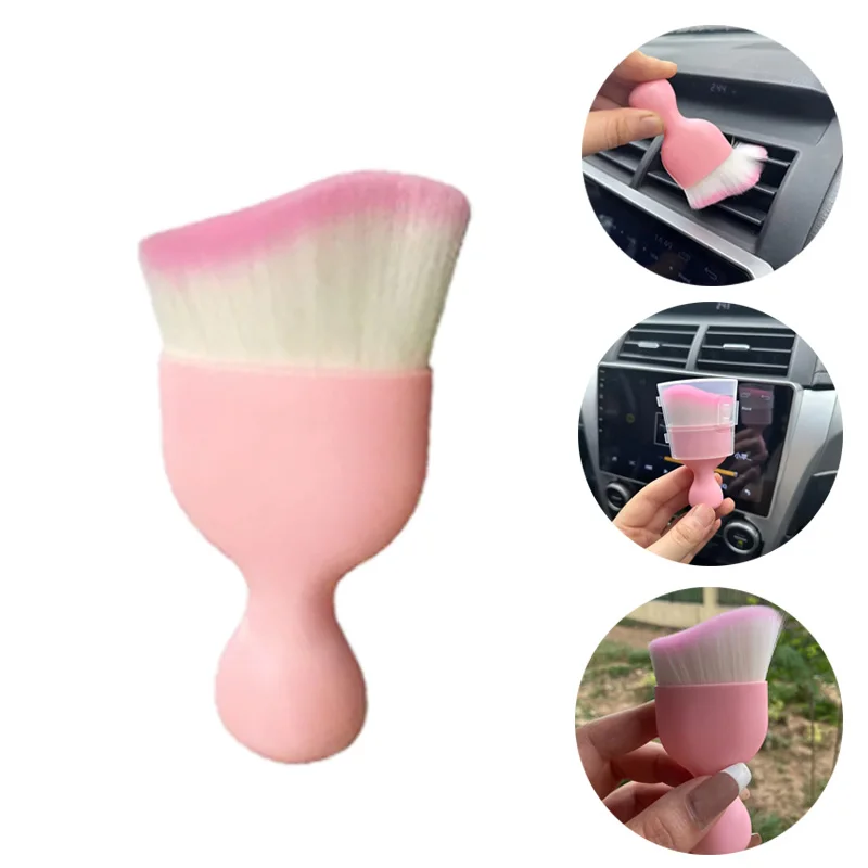 Dust Removal Sticker - 1/3/5 Uds cepillo rosa para quitar