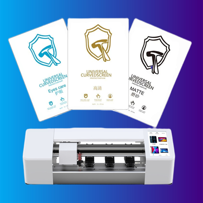 Screen Protector Cutter - 50 Uds TPU película de hidrogel
