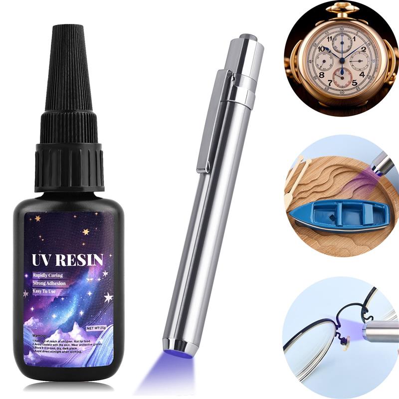Liquid Uv Glue Kit - Kit de pegamento de soldadura de