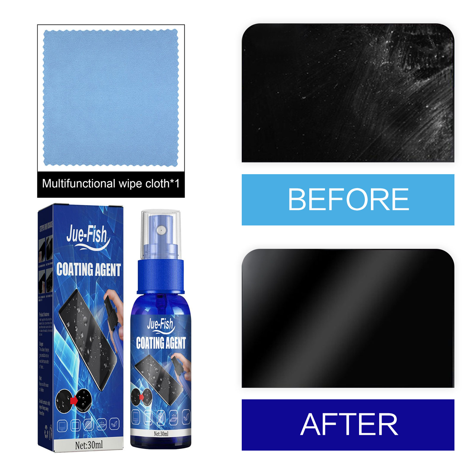 Oleophobic Coating Spray - Protector de pantalla líquido, pantalla en