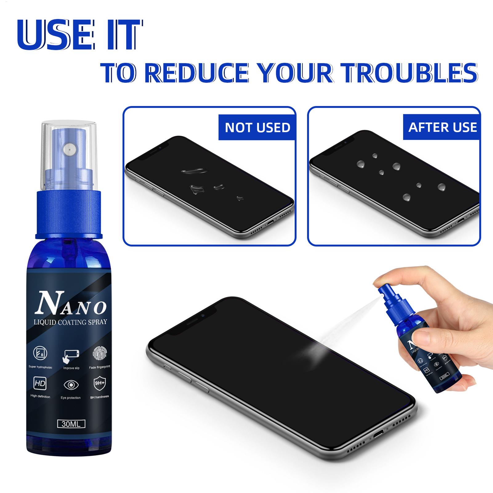 Spray Protector de Pantalla co - Oleophobic Coating Spray reseña y precio