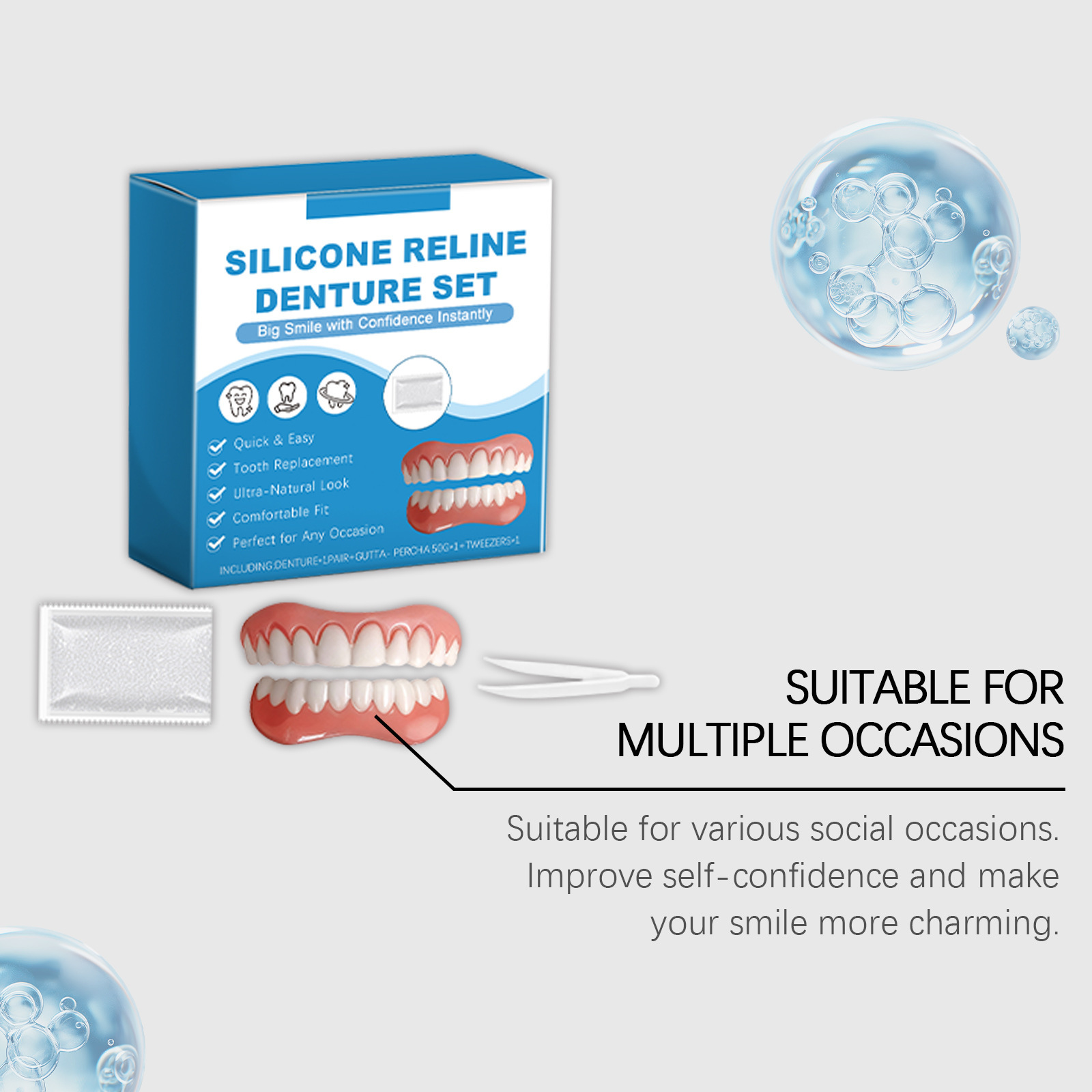 Kit de Dentadura Completa sobr - Full Cover Adhesive reseña y precio
