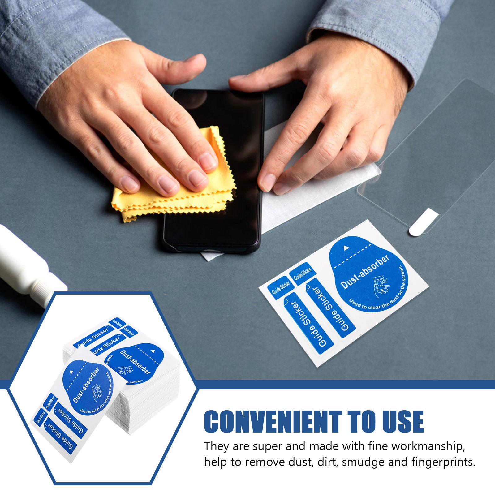 200 pegatinas para eliminar el - Dust Removal Sticker reseña y precio