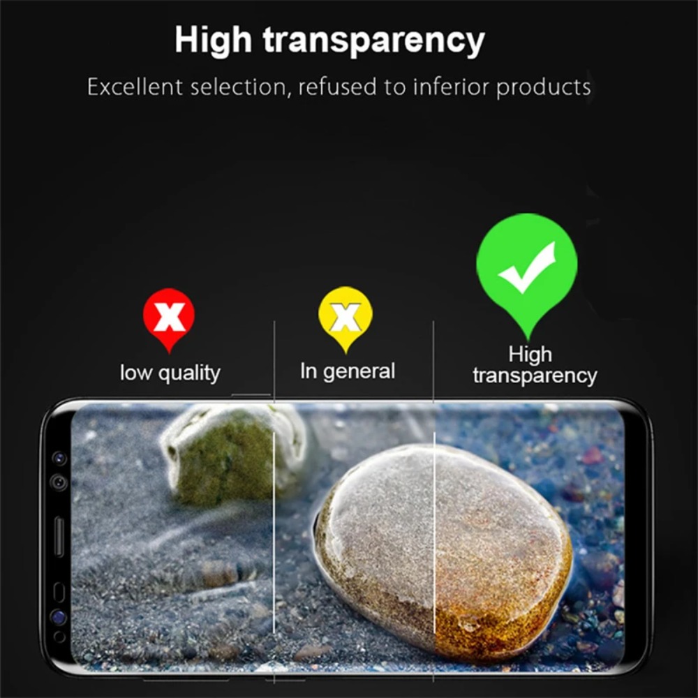 Protector de pantalla de vidri - Curved Edge Screen reseña y precio