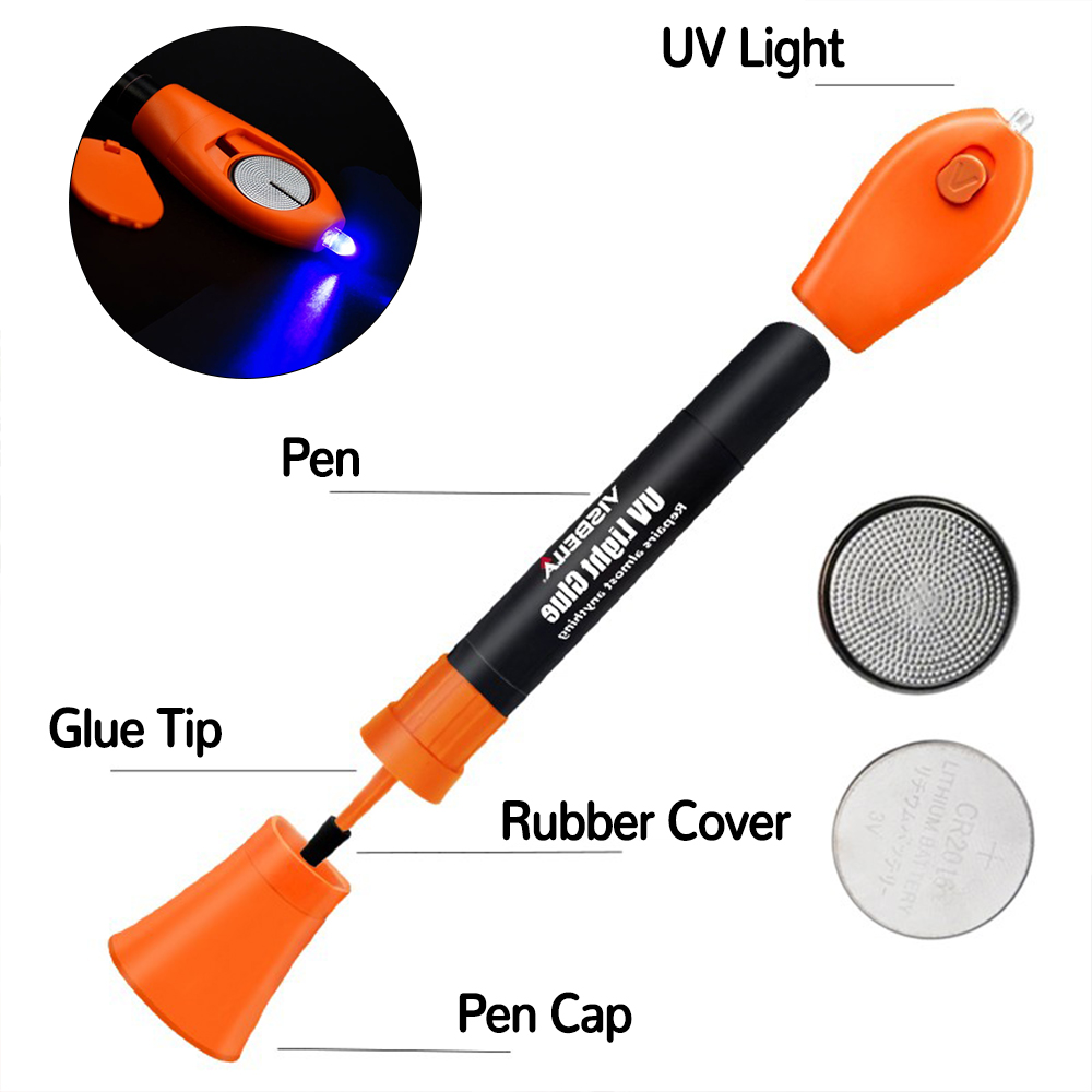 Pegamento líquido para reparac - Liquid Uv Glue Kit reseña y precio
