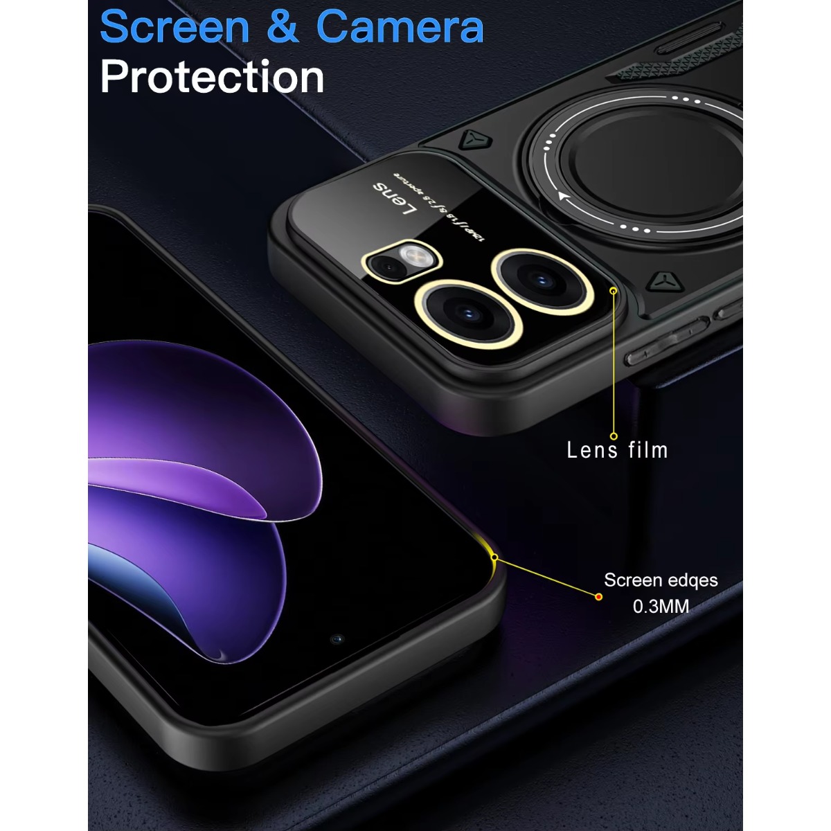 Para OPPO Reno 15 14 13 12 Pro - Camera Lens Protector reseña y precio