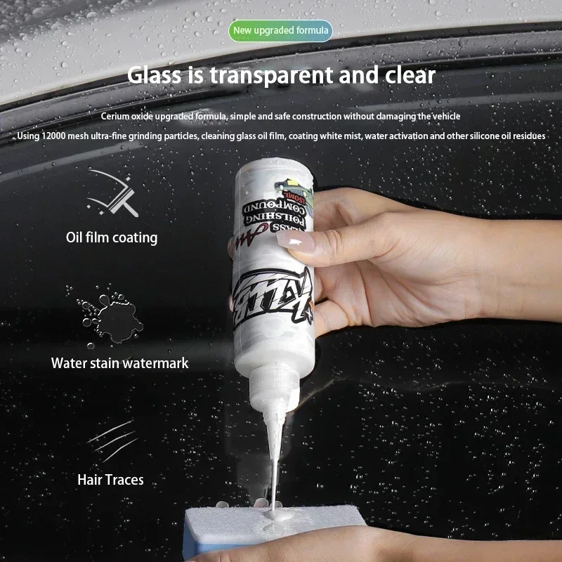 Líquido para pulir vidrio de c - Glass Protector Auto reseña y precio