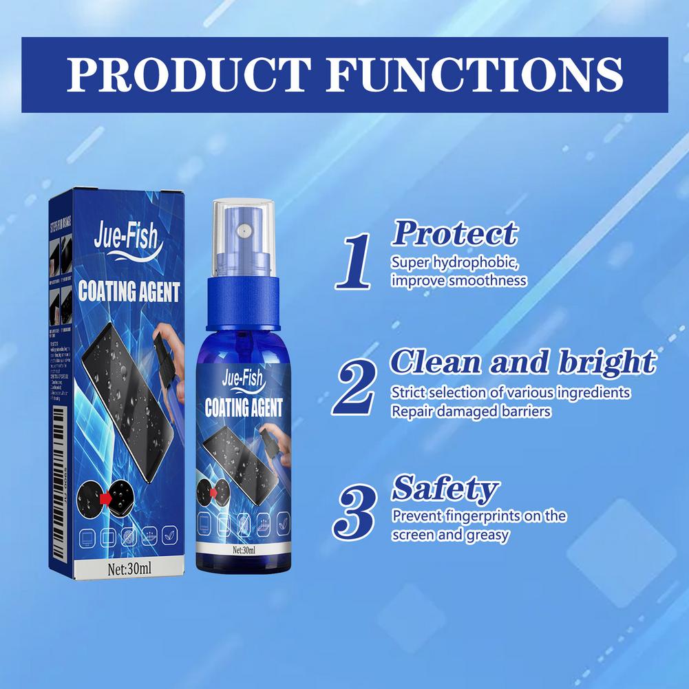 Protector de pantalla líquido, - Oleophobic Coating Spray reseña y precio