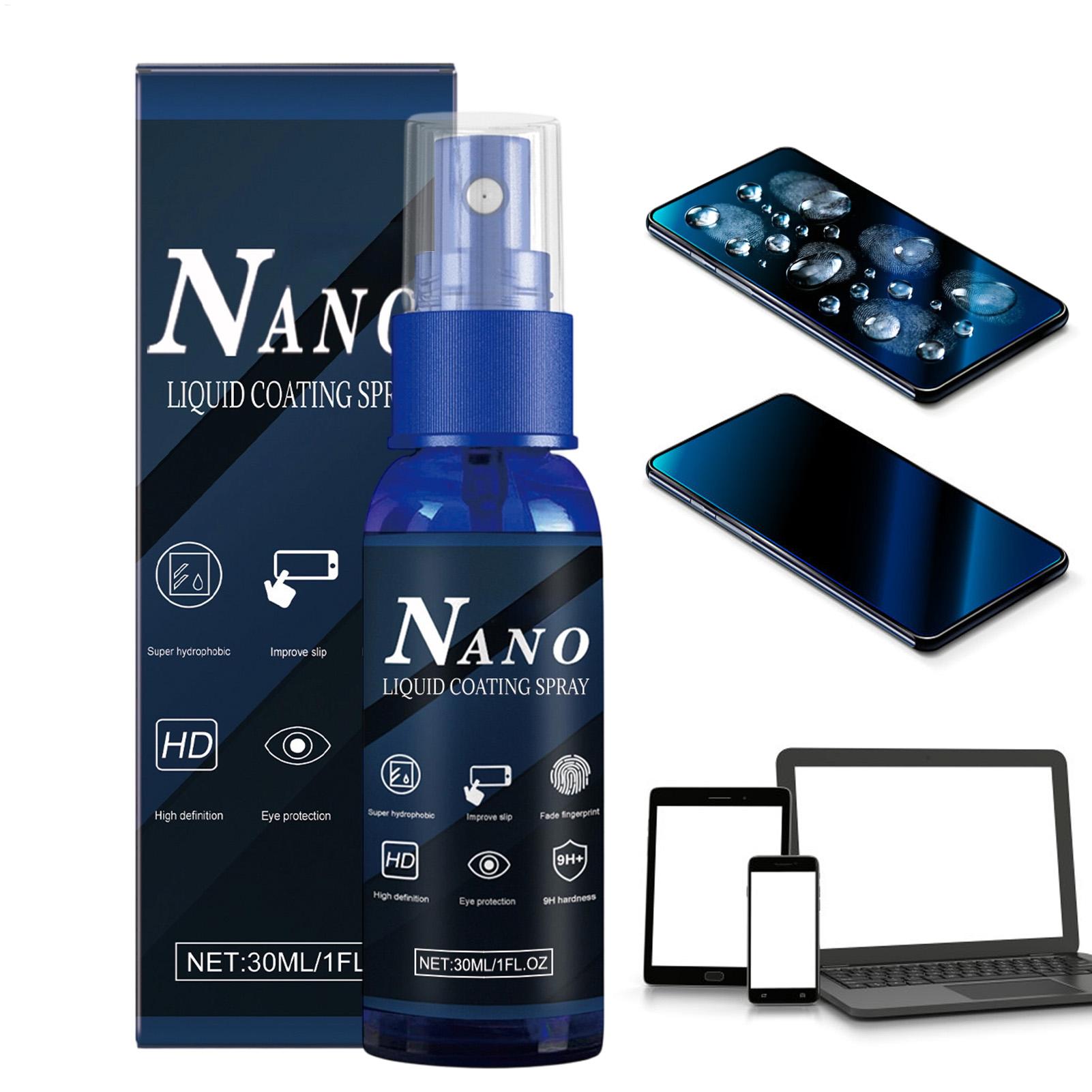 Protector de pantalla con reve - Oleophobic Coating Spray reseña y precio