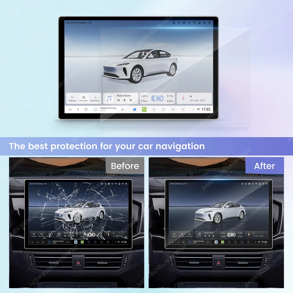 Película protectora adhesiva p - Glass Protector Auto reseña y precio