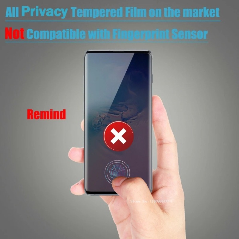 2 uds privacidad Anti espía Pe - Curved Edge Screen reseña y precio