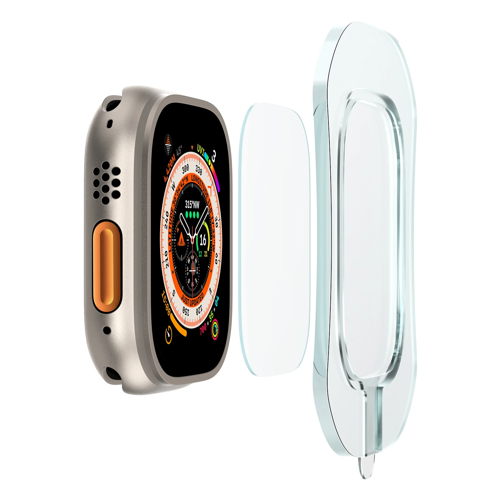 Vidrio templado para Apple Wat - Screen Alignment Tool reseña y precio