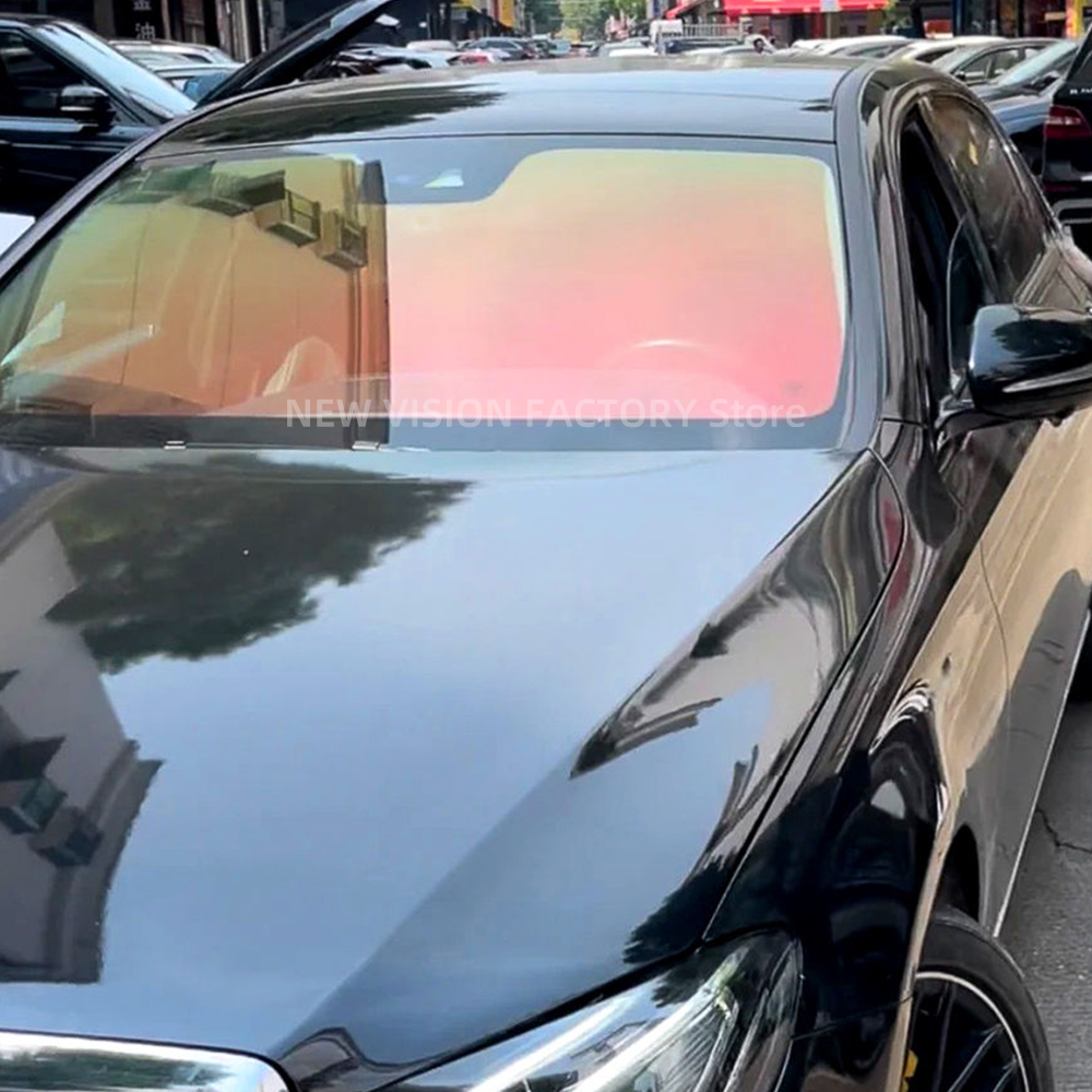 1mX3m 70%VLT Aurora rojo verde - Glass Protector Auto reseña y precio